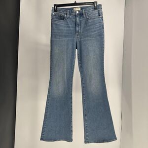 Madewell Blue Flare Jeans